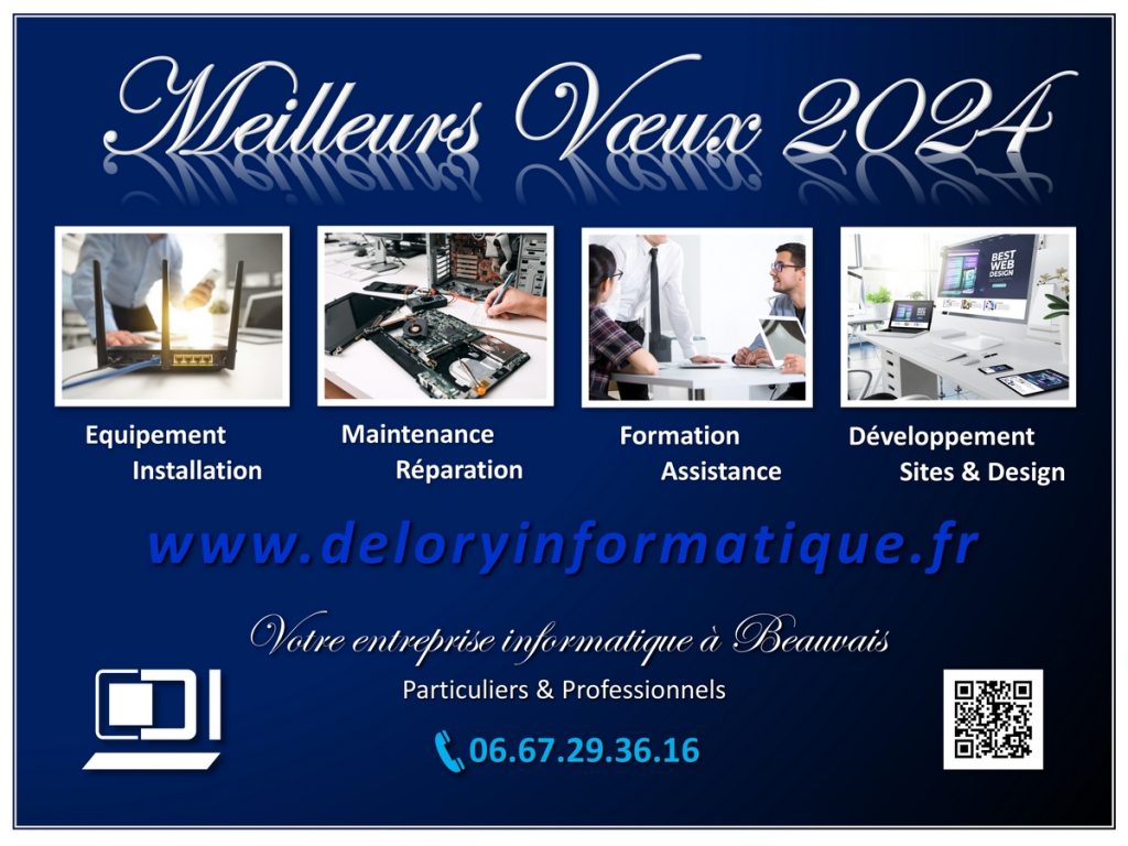 Voeux 2024 DELORY Informatique